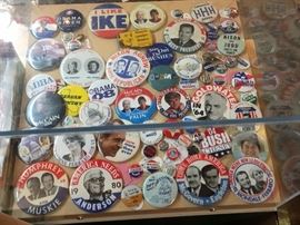More Political Button's.