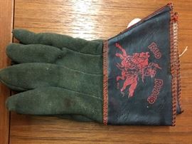 Red Ryder Cowboy Gloves.