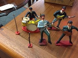 Beatle's Type Cake Toppers.