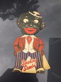 Smoking Sambo Standup Figure.