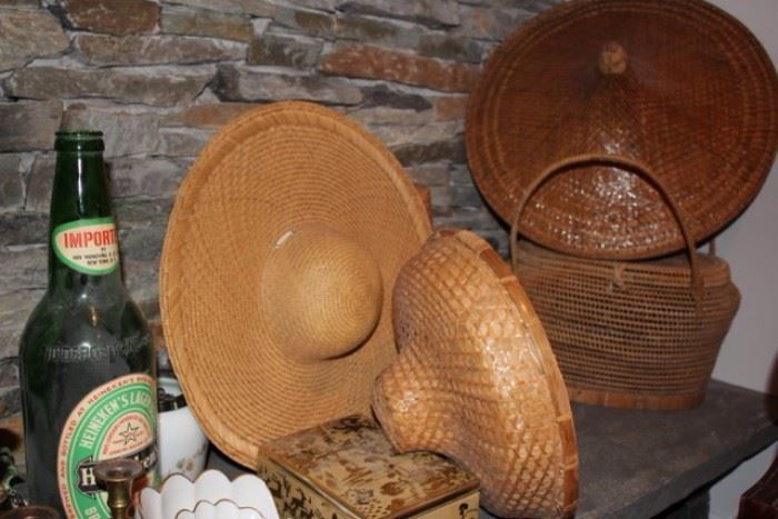 Woven Hats and Baskets
