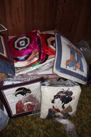 Assorted Decorative Pillows