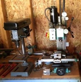 Milling Machine and Drill Press