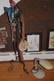 Banjo, Decorative, Art and  Lamp