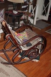 Rocking Chair and Fabric