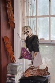 Marionette and Decorative Items and CDs