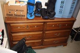 Dresser and Assorted Foot Braces