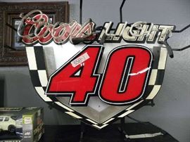 Neon Coors Light Sign