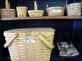 Longaberger Baskets & Purse