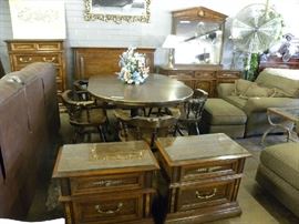 Bedroom Set, Table & 4 Chairs