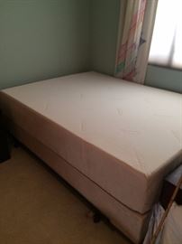 Queen Temper Pedic Mattress Set.  PERFECT!  Was Double covered.  3 yrs. old