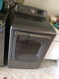 Samsung Stainless Gas Dryer w/ Steam setting