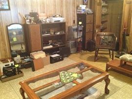basement items, Japan sewing machine, office stuff, etc