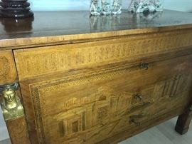 Stunning detail and marquetry