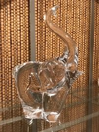 Glass elephant
