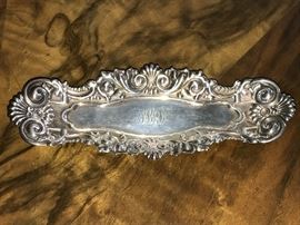 Small silver tray