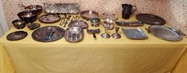 Sterling, silver and silverplate, stainless - Wilcox, Sanborn's, Wm. Rogers, Reed & Barton