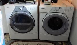Whirlpool front load washer and dryer