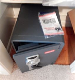 Honeywell Safe, Combination with Key Override, Fire and Waterproof