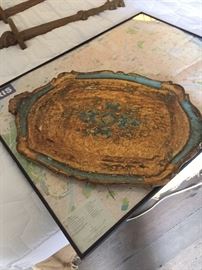 Old Venetian tray