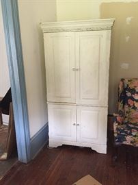 Painted armoire 