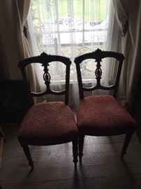 Pair of beautiful antique chairs