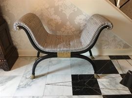 Classical-style bench