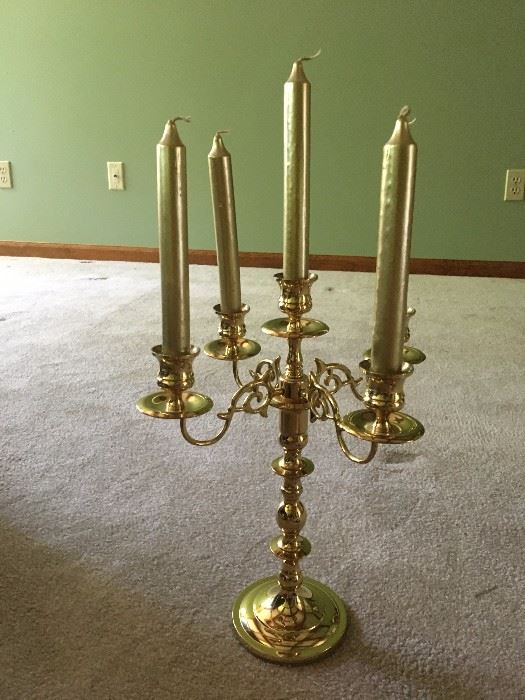 Baldwin Brass candelabra