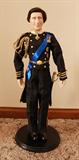 Retired Danbury Mint Prince Charles Bridal Doll w/Box