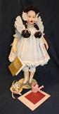 Retired Ashton Drake "Mary Mary Quite Contrary" Nursery Rhymes Porcelain doll in box