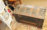 One of many antique chests / trunks / footlockers. Many sizes and styles.
