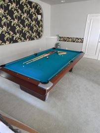 Brinktun Pool table in basement - Please ask to view if interested.