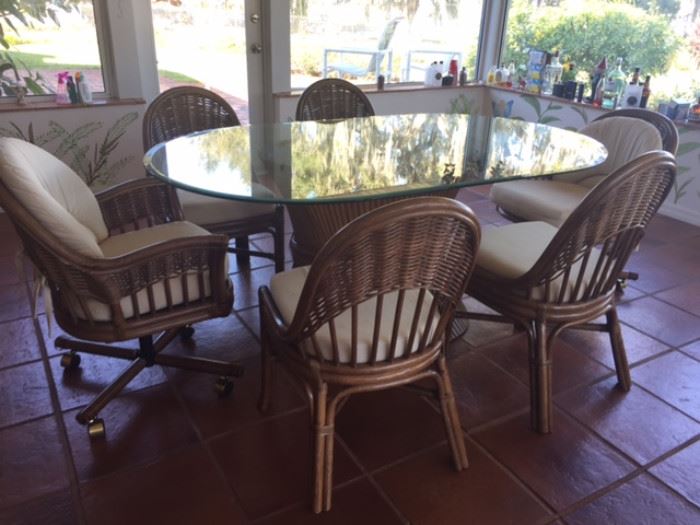 Ratan Table & Chairs $275