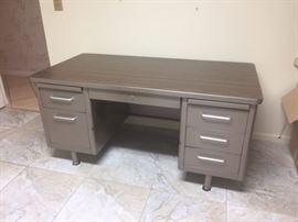 1950's Metal Desk by Steelcase $225