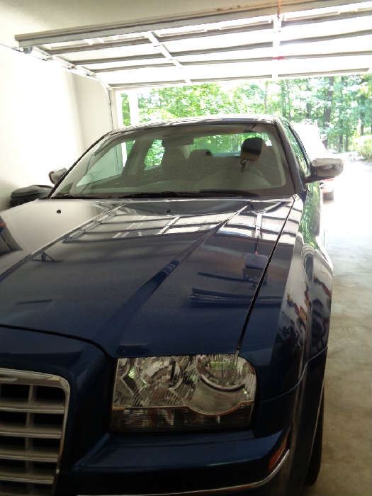 Pretty blue Chrysler 300 touring edition, 4 door, new tires, 80K miles