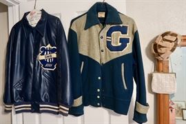 Vintage Georgetown High School Letterman Jacket