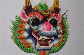 Decorative Rubber tree Sawdust mask