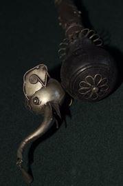 Silver Opium pipe