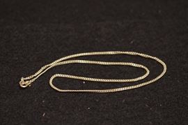 14K gold necklace