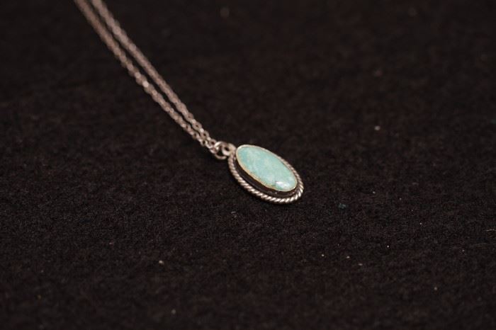 sterling and turquoise
