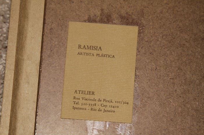 Ramisia an artist
