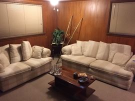 Sofa and love seat