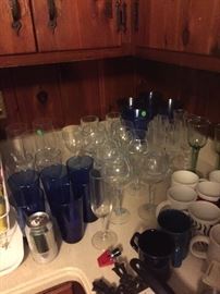 Variety of glasses left
