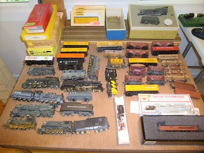 Model Railroad Trains