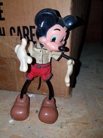 Vintage Bendy Mickey Mouse