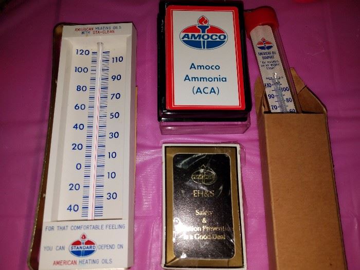 Vintage Amoco and Standard Oil Items