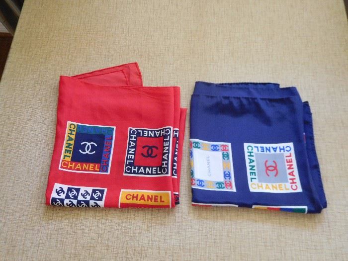channel  scarves
