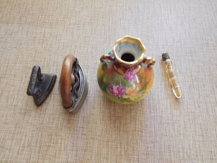 miniature  irons,vase,perfume  bottle