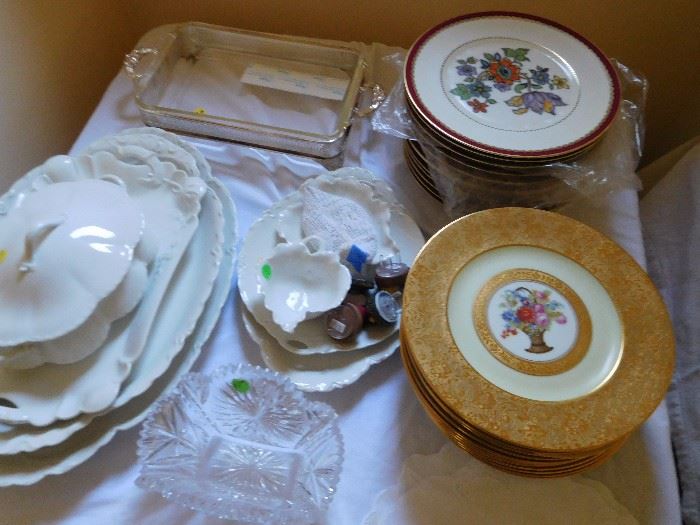 Bavarian  china-service  plates