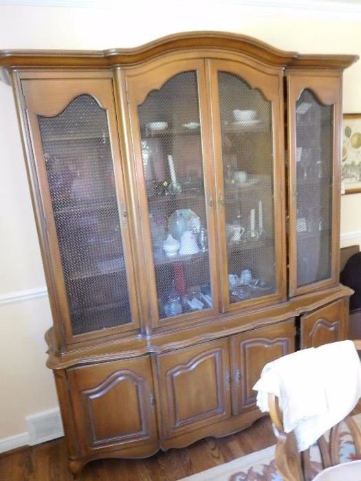 dining room  china  cabinet
